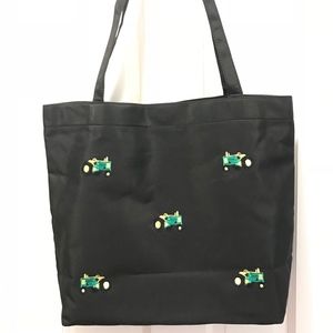 NEW John Deere purse tote bag black country